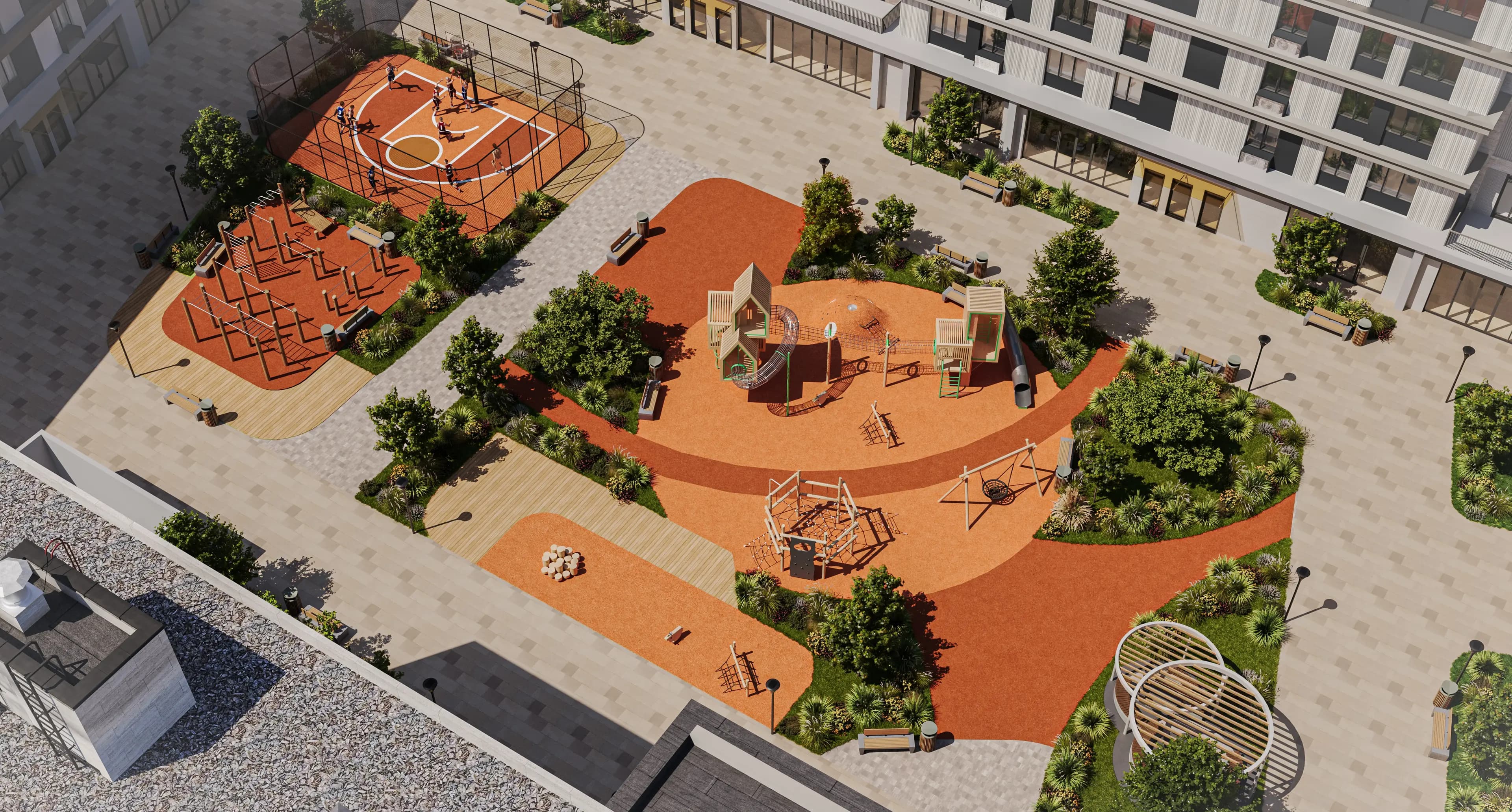 Детская площадка Kids Play Zone BUTA SPACE