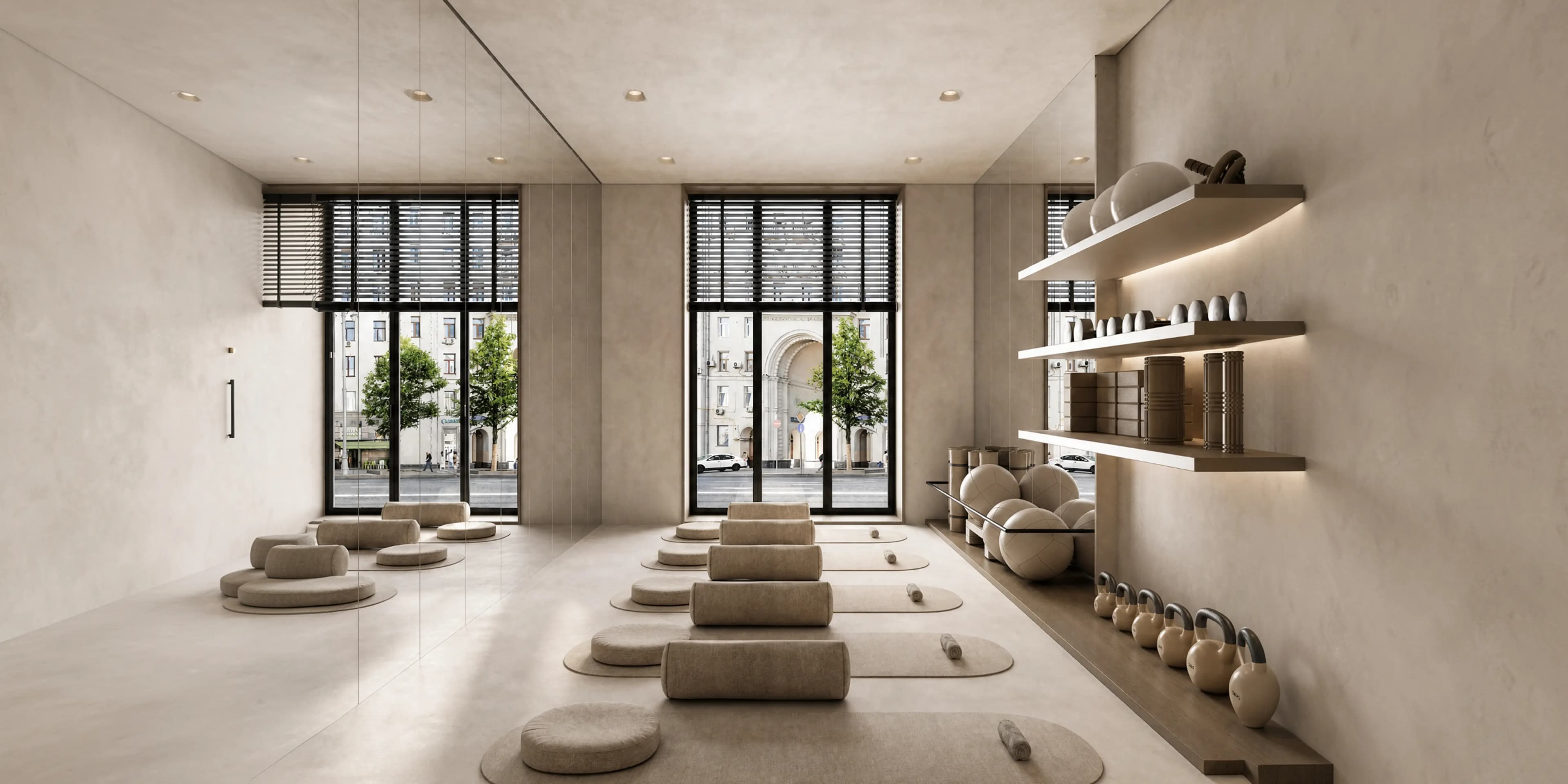 Интерьер Wellness Studio BUTA SPACE